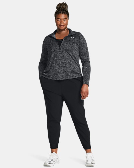 Pantalon taille haute UA Armour Sport Woven pour femme, Black, pdpMainDesktop image number 2
